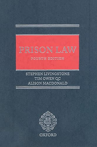 Stock image for Prison Law Owen, Tim; Macdonald, Alison; Li for sale by Iridium_Books