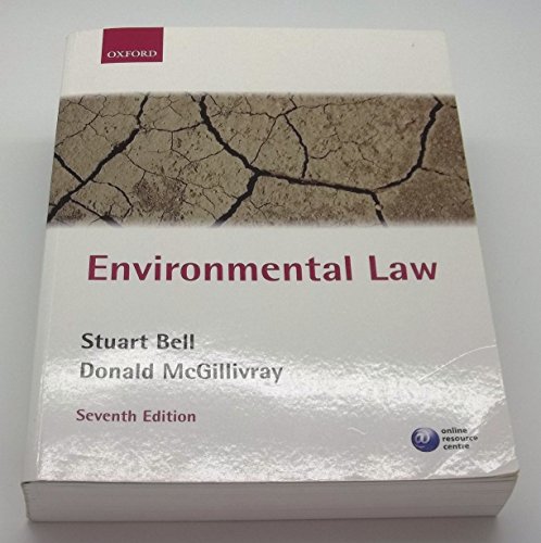 Stock image for Environmental Law for sale by AwesomeBooks