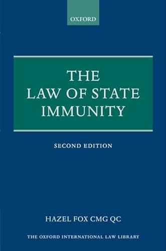 9780199211104: The Law of State Immunity (Oxford International Law Library)