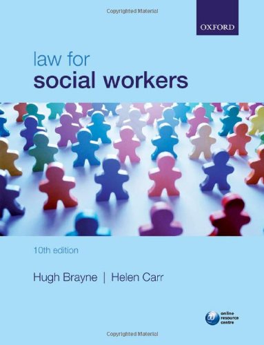 Law for Social Workers (9780199211166) by Brayne, Hugh; Carr, Helen