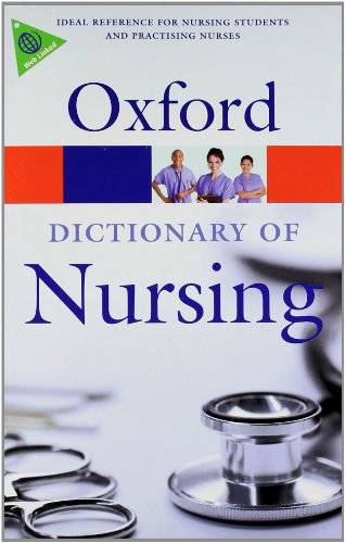Stock image for A Dictionary of Nursing for sale by Better World Books