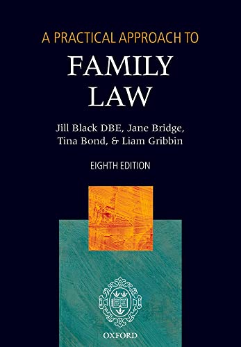 Imagen de archivo de A Practical Approach to Family Law a la venta por AwesomeBooks