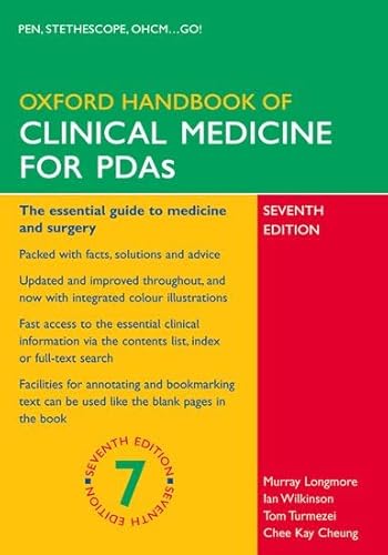 Imagen de archivo de Oxford Handbook of Clinical Medicine for PDA (Oxford Medical Handbooks) a la venta por PAPER CAVALIER UK