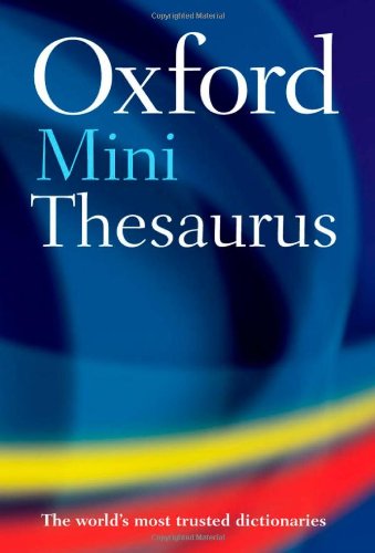 9780199213641: Oxford Mini Thesaurus