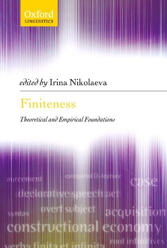 Stock image for Finiteness: Theoretical and Empirical Foundations for sale by Book Dispensary