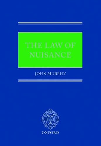 The Law of Nuisance (9780199214532) by Murphy, John J.