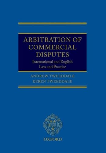 Beispielbild fr Arbitration of Commercial Disputes: International and English Law and Practice zum Verkauf von Anybook.com