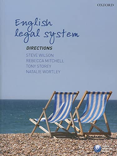 9780199216864: English Legal System Directions (Directions Series)