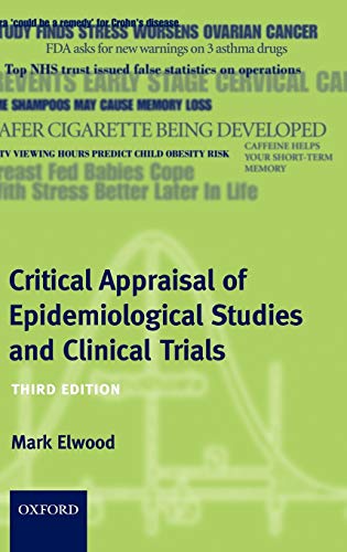 9780199218257: Critical Appraisal of Epidemiological Studies and Clinical Trials