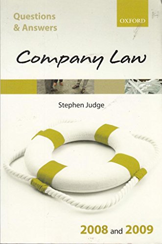 Stock image for Q&A: Company Law 2008 and 2009 for sale by AwesomeBooks