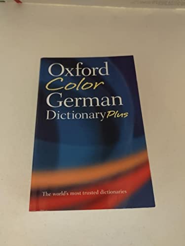 Beispielbild fr Oxford Color German Dictionary Plus zum Verkauf von medimops