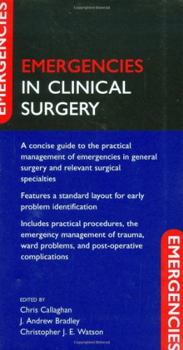 Beispielbild fr Emergencies in Clinical Surgery zum Verkauf von Anybook.com