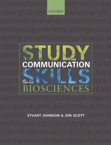 Imagen de archivo de Study and Communication Skills for the Biosciences a la venta por Better World Books