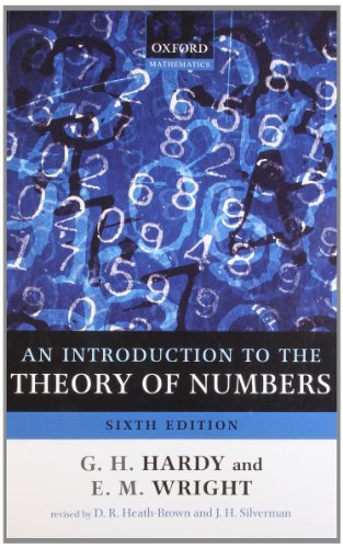 9780199219865: An Introduction To The Theory Of Numbers