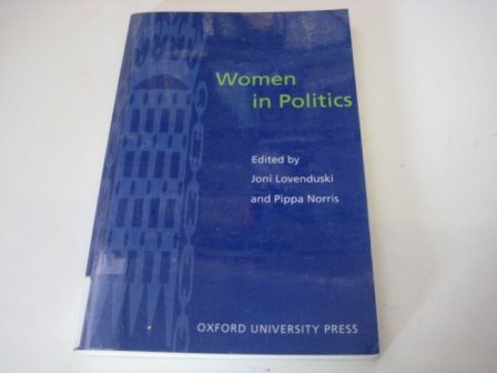 Imagen de archivo de Women in Politics: No.4 (Hansard Society Series in Politics & Government) a la venta por WorldofBooks