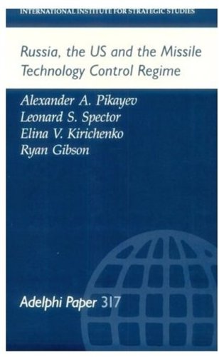 Stock image for Russia, the US and the Missile Technology Control Regime. Adelphi Paper 317 for sale by Ground Zero Books, Ltd.