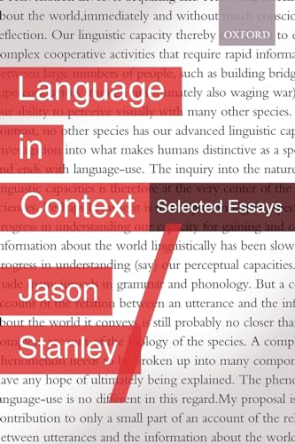 Imagen de archivo de Language in Context: Selected Essays a la venta por Chiron Media