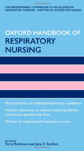 9780199226238: Oxford Handbook of Respiratory Nursing (Oxford Handbooks in Nursing)