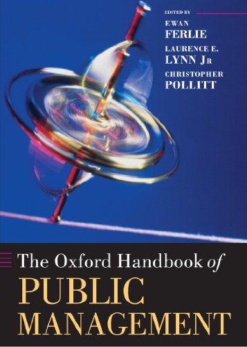 9780199226443: The Oxford Handbook of Public Management (Oxford Handbooks)