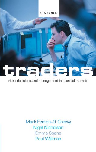Stock image for Traders : Risks, Decisions, and Management in Financial Markets for sale by Better World Books Ltd