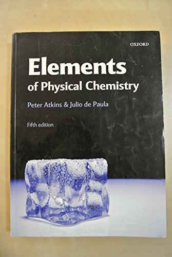 Stock image for The Elements of Physical Chemistry for sale by MusicMagpie