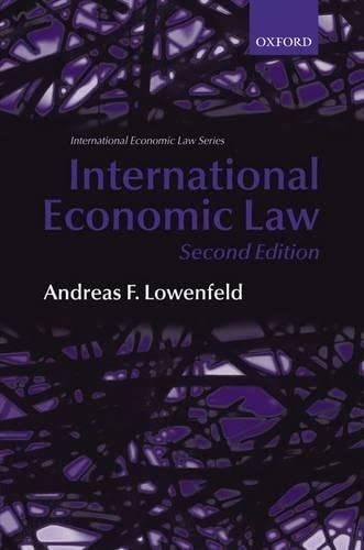 9780199226931: International Economic Law (International Economic Law Series)