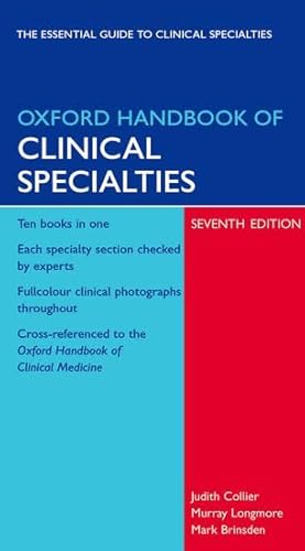 9780199227150: Oxford Handbook of Clinical Specialties (Oxford Handbooks Series)