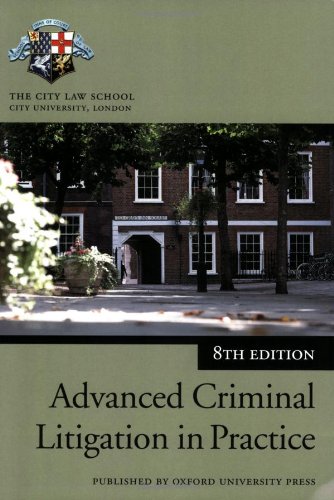 Imagen de archivo de Advanced Criminal Litigation in Practice a la venta por WorldofBooks