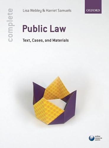 Beispielbild fr Complete Public Law: Text, Cases, and Materials zum Verkauf von AwesomeBooks