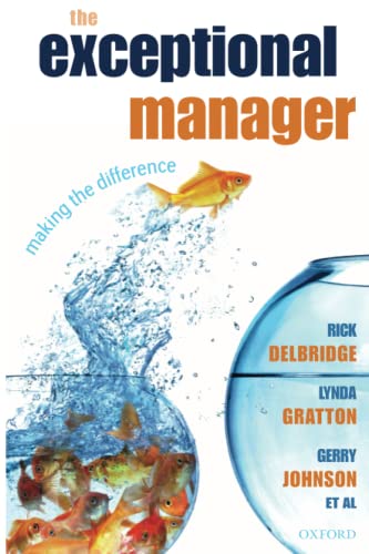 Stock image for EXCEPTIONAL MANAGER P: Making the Difference for sale by WorldofBooks