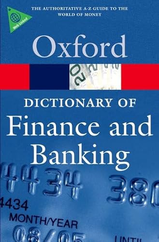 Stock image for A Dictionary of Finance and Banking for sale by Better World Books