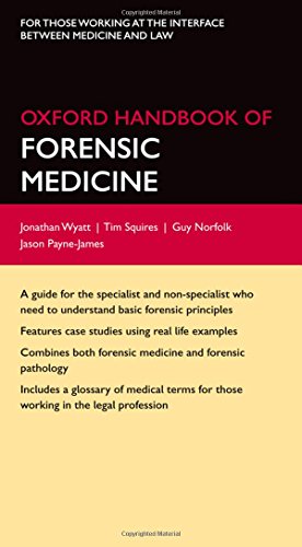 Beispielbild fr Oxford Handbook of Forensic Medicine (Oxford Medical Handbooks) zum Verkauf von GF Books, Inc.