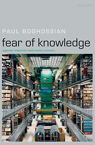 Beispielbild fr Fear of Knowledge zum Verkauf von Blackwell's