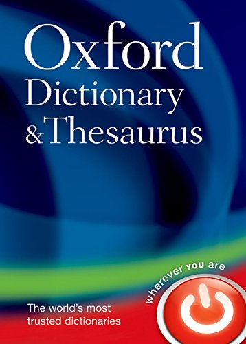 9780199230884: Oxford Dictionary and Thesaurus