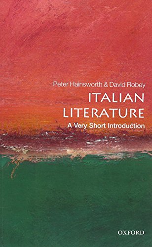 Stock image for Italian Literature: A Very Short Introduction for sale by HPB-Ruby