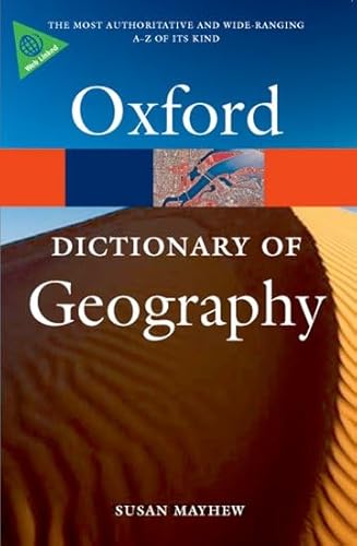 Stock image for A Dictionary of Geography for sale by Better World Books