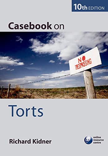 Beispielbild fr Casebook on Torts zum Verkauf von Reuseabook