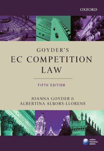 Imagen de archivo de Goyder's EC Competition Law 5/e (Oxford European Union Law Library) a la venta por WorldofBooks