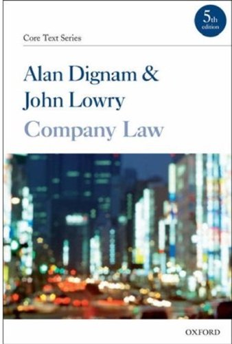 Stock image for Company Law for sale by Better World Books Ltd