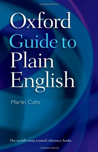 9780199233458: Oxford Guide to Plain English