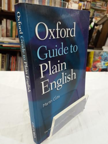 9780199233458: Oxford Guide to Plain English