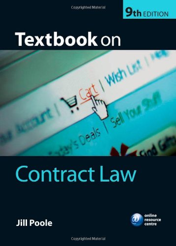 9780199233519: Textbook on Contract Law