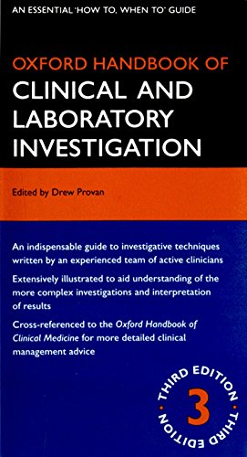 Oxford Handbook of Clinical and Laboratory Investigation (Oxford Medical Handbooks) (9780199233717) by Provan, Drew