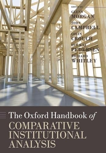 9780199233762: The Oxford Handbook of Comparative Institutional Analysis (Oxford Handbooks)