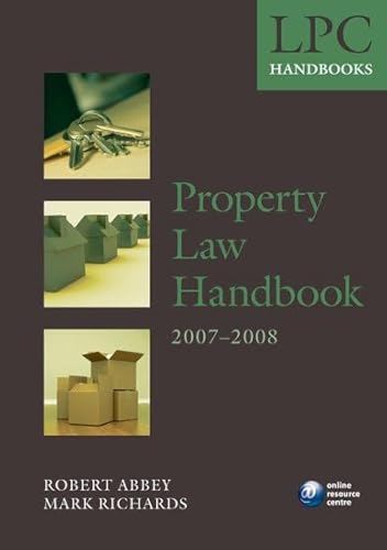 Imagen de archivo de Property Law Handbook 2008-2009 a la venta por AwesomeBooks