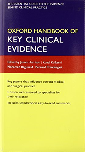 Stock image for Oxford Handbook of Key Clinical Evidence for sale by Better World Books: West