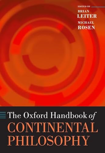 Imagen de archivo de The Oxford Handbook of Continental Philosophy (Oxford Handbooks) a la venta por HPB-Red