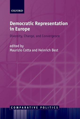 Imagen de archivo de Democratic Representation in Europe: Diversity, Change, and Convergence (Comparative Politics) a la venta por HPB-Red