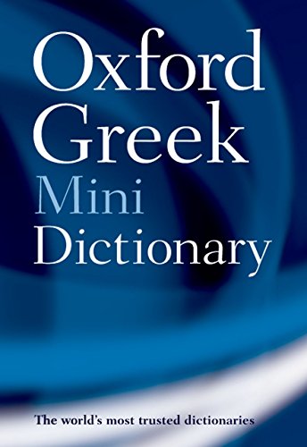 Stock image for Oxford Greek Mini Dictionary for sale by Better World Books