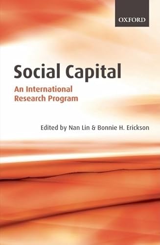 Beispielbild fr Social Capital: An International Research Program zum Verkauf von WorldofBooks